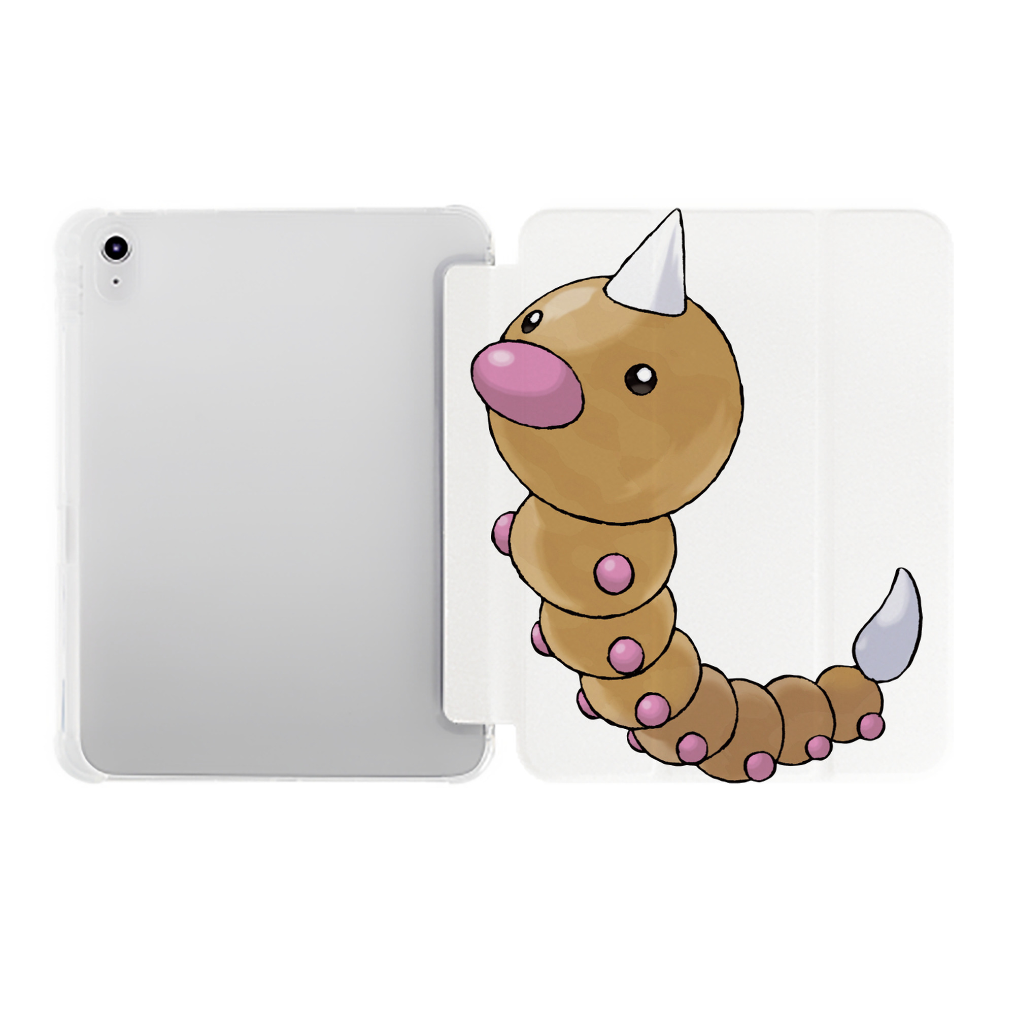 （画像用） ポケットモンスター Pokémon IPad ケース ペン収納付き 三つ折りスタンド PUレザー×シリコン 対応機種9.5/10.5/10.9インチ